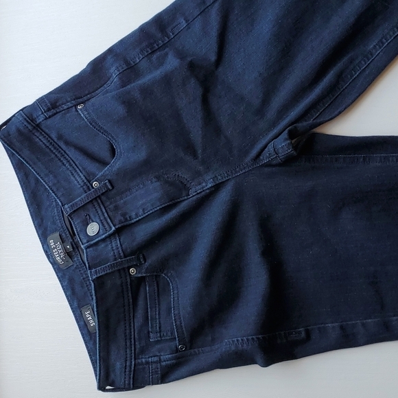 NYDJ Curves 360 Shape Dark Denim Ankle Jeans 4 - Picture 1 of 8